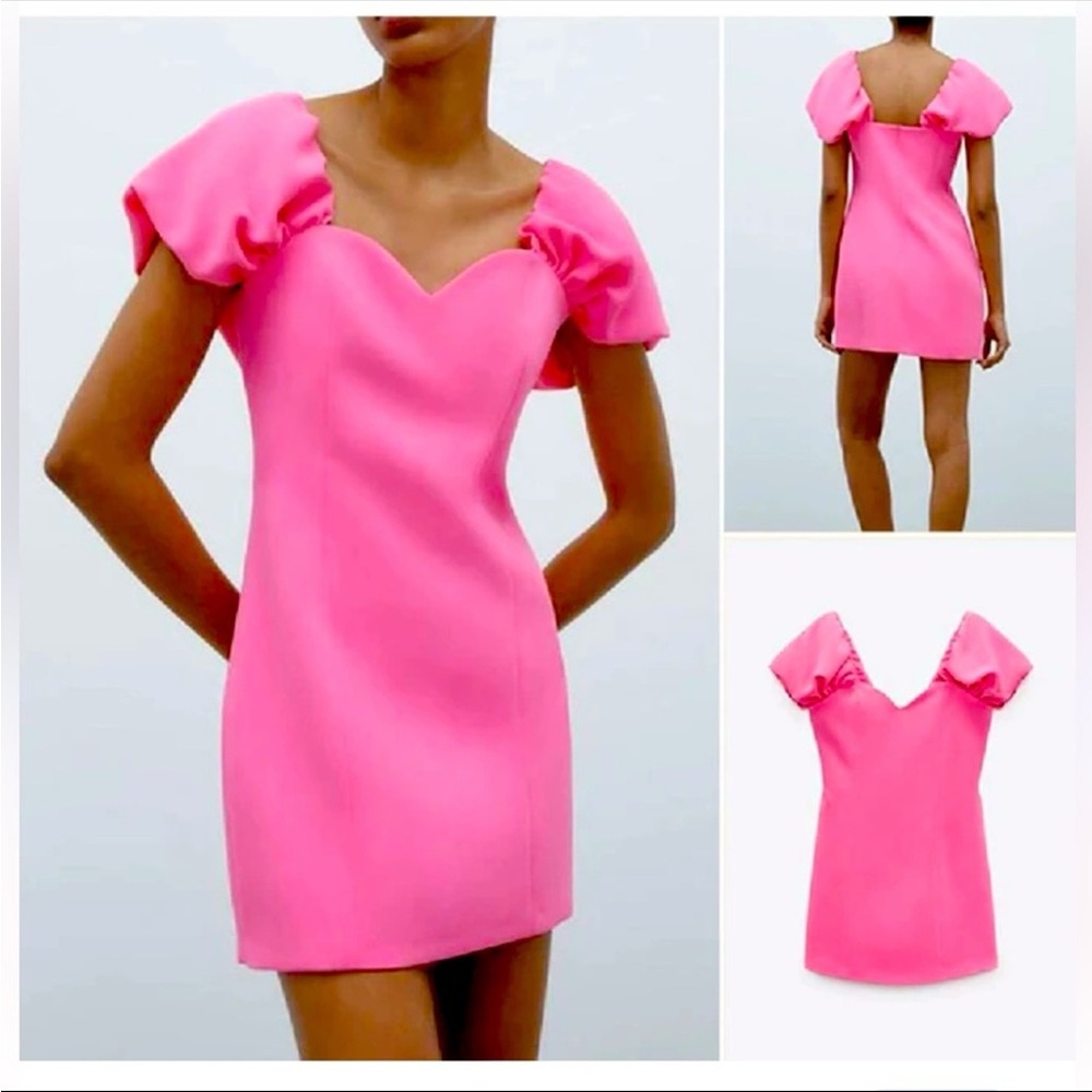 BLOGGER's FAV! ZARA'S
Barbie Dress Sweetheart
Neckline Hot Pink Size Large